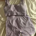 Purple Workout Set Size M Photo 0