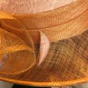 Vintage Peach Supreme Fancy Party Church Hat from Lloyd Williams Photo 7