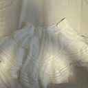 Aerie White Ruffle Skirt Photo 3