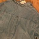 Aerie Button Down Denim Shirt Size Small Photo 8