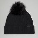 Lululemon NWT  Women’s Cable Knit Pom Beanie Black Photo 0