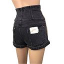 Miss Sixty  Angel Collection High Waist Denim Short Coquette Acubi Y2K Boho Sz 24 Photo 5