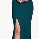 Dress the Population NWOT  Georgina One-Shoulder Crepe Gown in Pine XL Photo 0