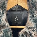 Rachel Zoe  faux fur fuzzy vest pockets S Photo 2