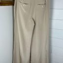 Elizabeth and James  Silk Wide Leg Touser Pants Cream Women's Size 6 Photo 1