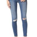 frame denim  Le High Skinny Distressed Jeans in Roman Wash Size 28 Photo 0