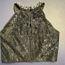 Xtraordinary Womens Black Lace Crop Top Blouse Size 3 Photo 2