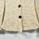 BCBGMAXAZRIA  Tan Beige Cream Ivory Knit Button Down Knit Boho Cardigan Sweater Photo 1