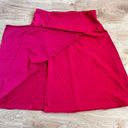 Patagonia  Vitaliti Faux Wrap Maroon Skirt Size Small Photo 5