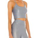 Koral Activewear Leah Infinity sports bra crop top in heather grey size S small Photo 1