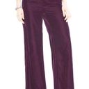 Chico's Chico’s Pants Black Label Purple Velvet Wide Leg Pants Sz US 4 (Chico’s 0) NWT Photo 0