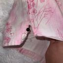 Bill Blass  Vintage Floral Butterfly Print Pink 90’s Mom Short size 14 Y2K Photo 4