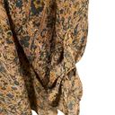 Bobeau  sheer boho blouse with floral print women’s size large Photo 1
