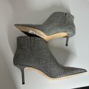 Jimmy Choo  Marinda 65 Ankle Boots Silver Glitter Prince of Stars Size 39.5 Photo 5