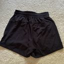 Lulu lemon black shorts with pockets 4 in seam Photo 1