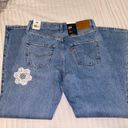 Levi’s Levis 501 90’s Floral Patch Jeans  Photo 3