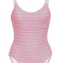 ONIA New.  textured stripe swimsuit. NWOT Photo 3