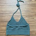 Aerie Crochet Halter Crop Top Photo 2