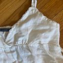 Brandy Melville White Tie Back Top Photo 2