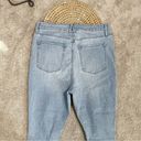 Good American Women’s Good Waist Ripped Ankle Skinny Jeans Blue Size 16 Photo 7