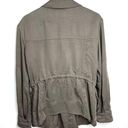 All saints Amaris Jacket Olive Green Size 6 Photo 3