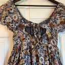 American Eagle Floral Back Tie Mini Dress Photo 3