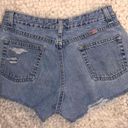 Vintage Wrangler Denim Cut Off Shorts Blue Photo 5