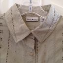 White Stag Ladies  LS Embroidered Blouse small Photo 1