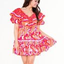 Harper Alden Adair  Dress in Lovers Lane pink orange heart Photo 0