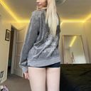 Juicy Couture y2k true vintage  velour grey zip up track jacket hoodie Photo 6