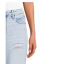 No Bo  mom jeans womens distress cuff juniors denim pants blue classic pocket Photo 2