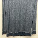 Felina  Space Dye Charcoal Women's Athleisure Sweatshirt Size Large Soft Cozy Photo 3