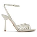 Tony Bianco  Maxos High Heel in Bone Leather 8.5 with box Womens White Sandals Photo 3