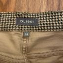 DL1961  Mara Straight Mid Rise Instasculpt Ankle Houndstooth Pants size 29 Photo 5