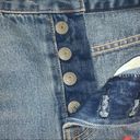 GRLFRND  Blaine Jean Skirt Women's 26 Blue Denim Western Boho Photo 5