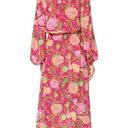 Rococo  Sand Chloe Wrap Maxi Dress in Pink XLarge Womens Long Gown Photo 2