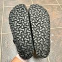 Birkenstock Boston Footbed Slip On Backless Clogs Black Suede Shoes EU 39 Photo 4