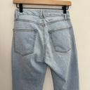 Good American - Good Cuts Skinny Boyfriend Jeans Light Wash Blown Out Knees Photo 6