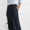 Krass&co  Medium Stretch Crepe Wide Leg Pants Navy New $650 Photo 0