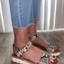 Unisa Snakeskin Platform Espadrilles sandals Photo 0