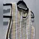 Mango MNG  Yellow Striped Sleeveless Dress Size 4 Photo 1