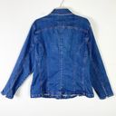 Westport  Medium Wash Denim Button Up Jean Jacket Size 14/16 Photo 1