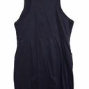 Gretchen Scott  Navy blue sleeveless dress L beaded casual resort preppy Photo 1