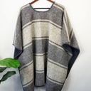 IKE‎ BEHAR Reversible Fleece Poncho Wrap On OS Size undefined Photo 3