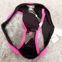 PilyQ  NEO BLOCK PIPED BANDED TEENY Bikini Bottom Pink Black Small S NWT Photo 2