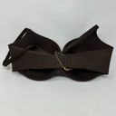 SKIMS NWT  Ultimate Collection Bra Teardrop Push Up Plunge Bra Espresso 34DD Photo 2