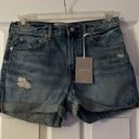 Everlane New  The Denim Short in Distressed Size 27 Photo 2