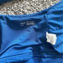 Aerie  Blue Scoop Neck Bikini Top Photo 2