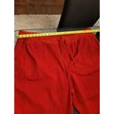 Terra & Sky  Women's Solid Red Cotton Mid Rise Pull on Casual Capri Pant Size 5X Photo 8