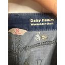 Daisy NWT Laurie Felt  Denim Weekender Shorts Floral Medium Size 14 Photo 5